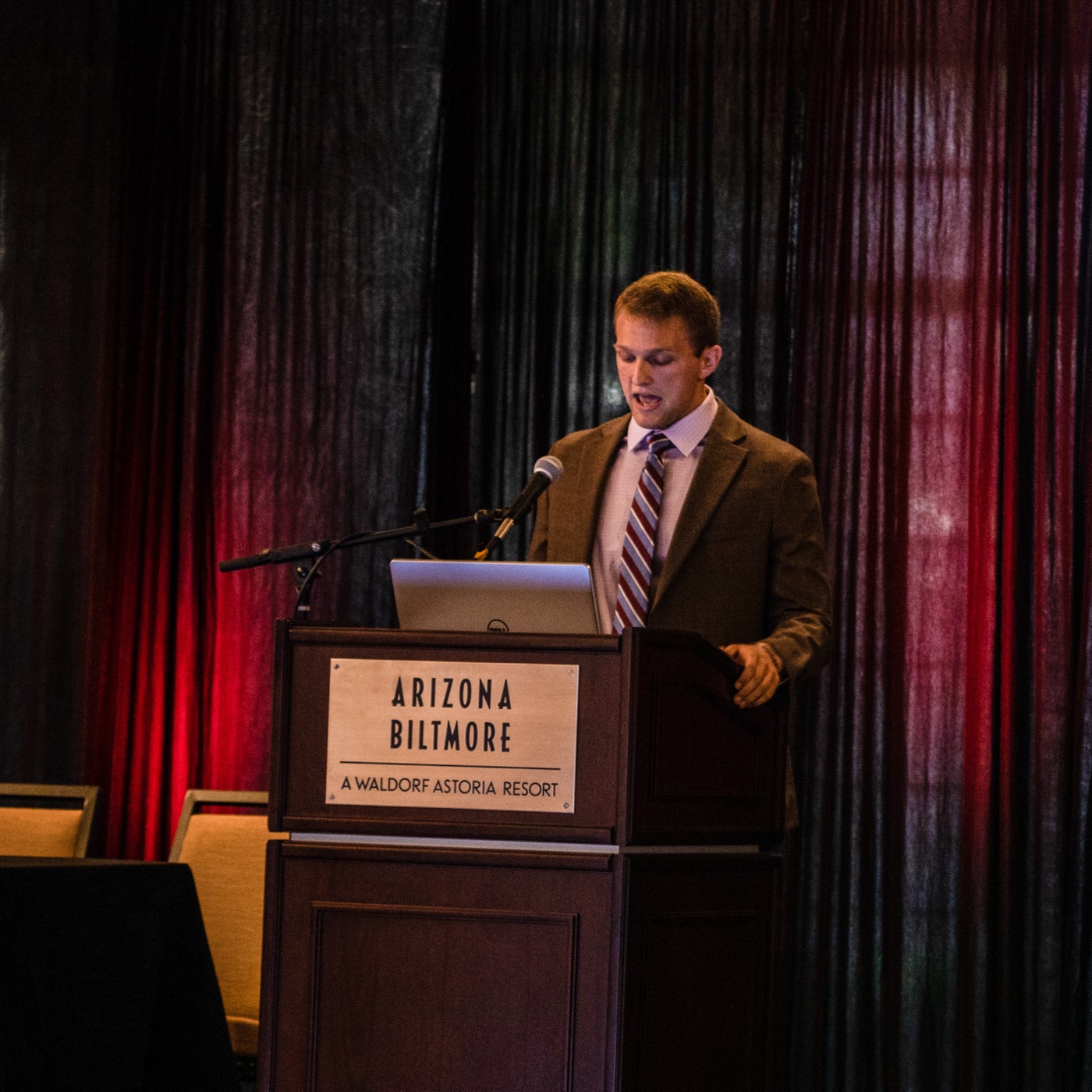Joe Pitts speaking at the Arizona Biltmore