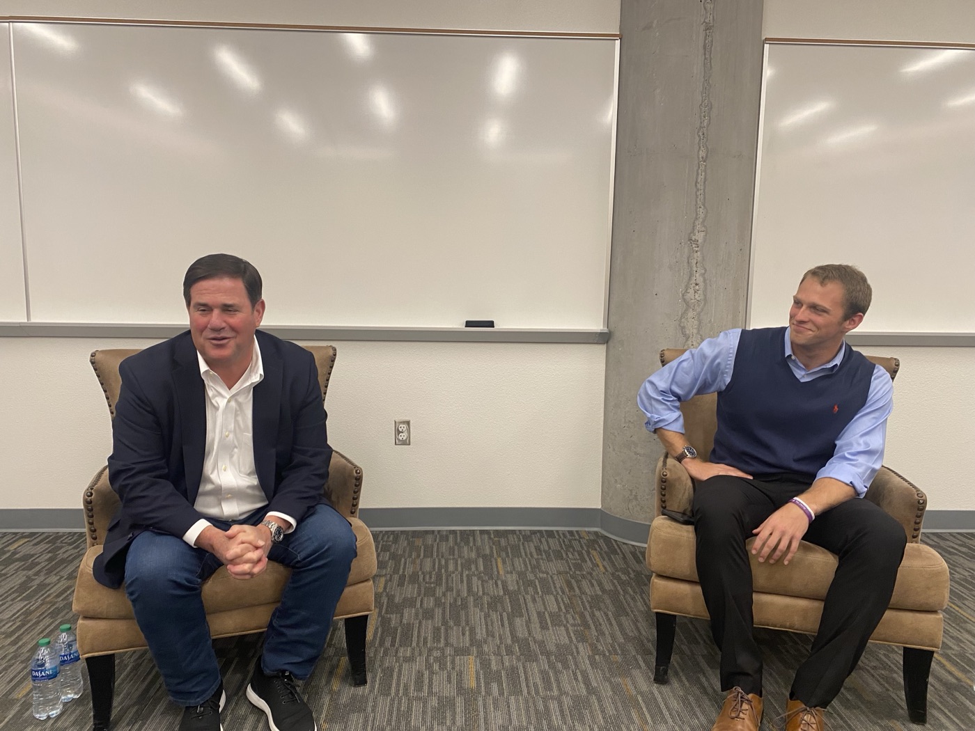 Joe Pitts in conversation with Governor Doug Ducey